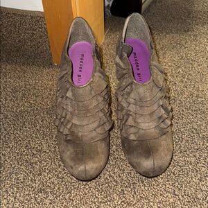 Madden Girl Women's Gray Ankle Boots